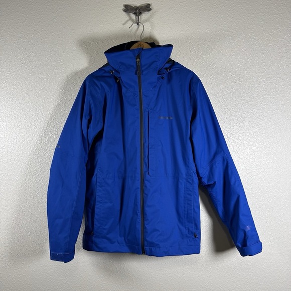 Patagonia Other - Patagonia 3 in 1 Snowshot Recco H2No Jacket Blue Mens S Waterproof w/zip Liner